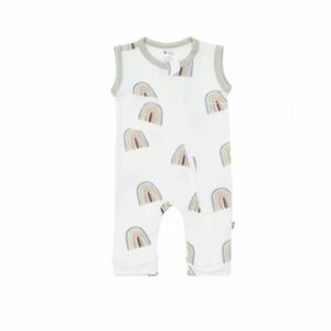 Kyte Baby Sleeveless Romper Aloe Rainbow / 18-24m